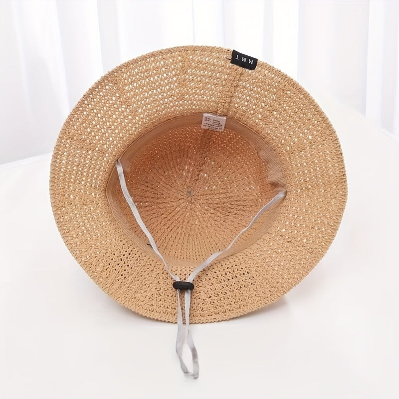 Frog Prince Kids Summer Straw Braided Hat