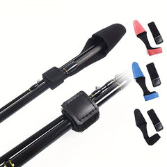 3 Colors Lure Rod Bundle Rod Belt Fishing Rod Protective Cover High Elastic Hook