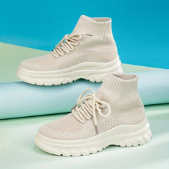 Boy's Slip On Sock Shoes Breathable Knit Sneakers