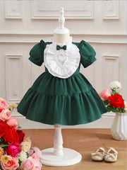 Baby Girl Palace Style Puffy Princess Christmas Dress