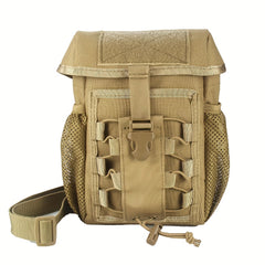 Bicycle Front Frame Bag with Tactical Molle Pouch