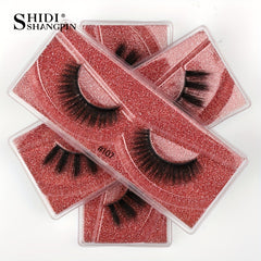 10 Pairs Soft & Natural 3D Mink False Eyelashes for Long-Lasting Makeup