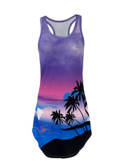 Crew Neck Sleeveless Home Dress Women's Loungewear