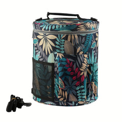 Yarn Storage Bag Leaves For Crochet Wool Knitting Tools