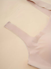 Soft Bra & Panties Set Comfy Tank Lingerie