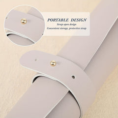 3pcs Dual Sided Faux Leather Desk Pad Non Slip Mat for Office Table