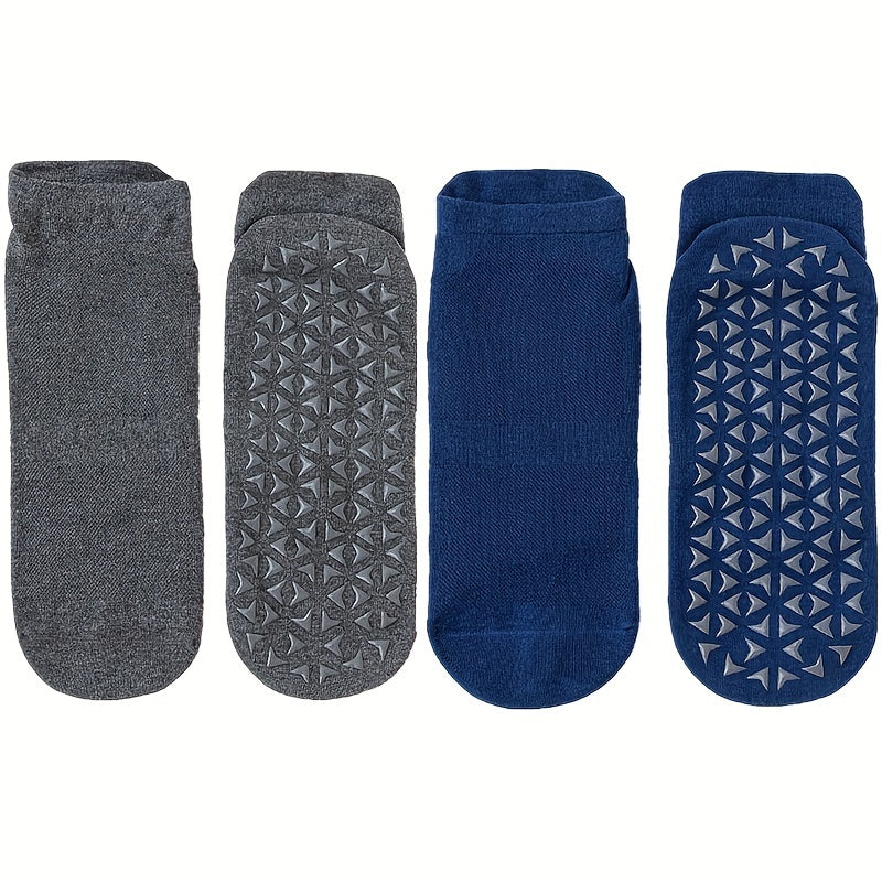 2 Pairs Soft Yoga Socks Moisture Wicking Casual Ankle Socks