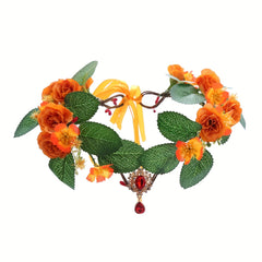 Children's Rose Wreath Hair Accessory for Fairy Girl