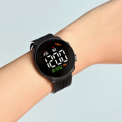 Sby Electronic Watch LED Screen Analog Digital Display Multicolor