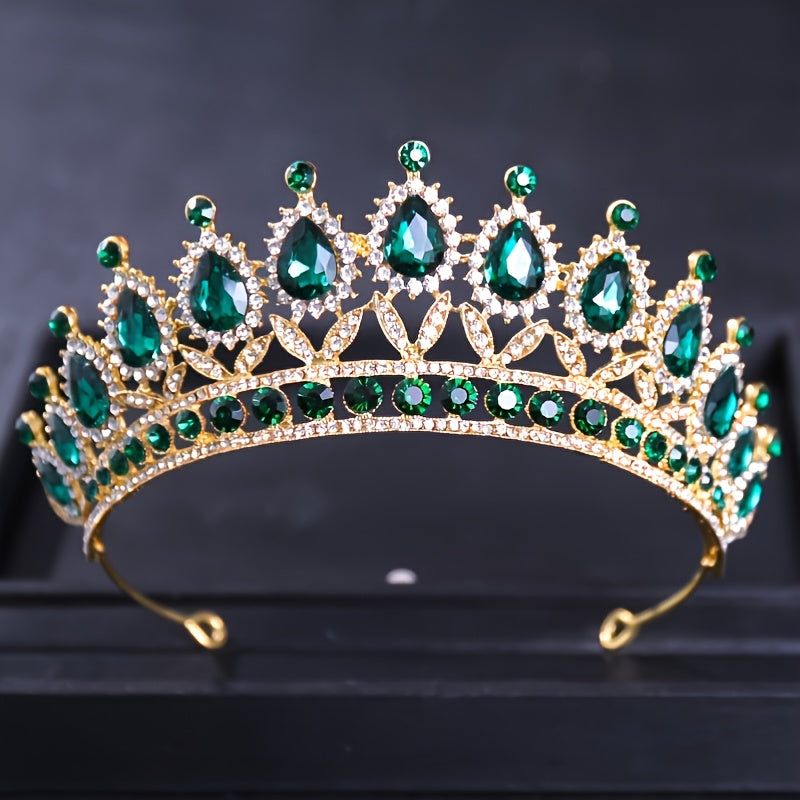 Crystal Tiara Crown Wedding Headpiece Princess Birthday Party Pageant