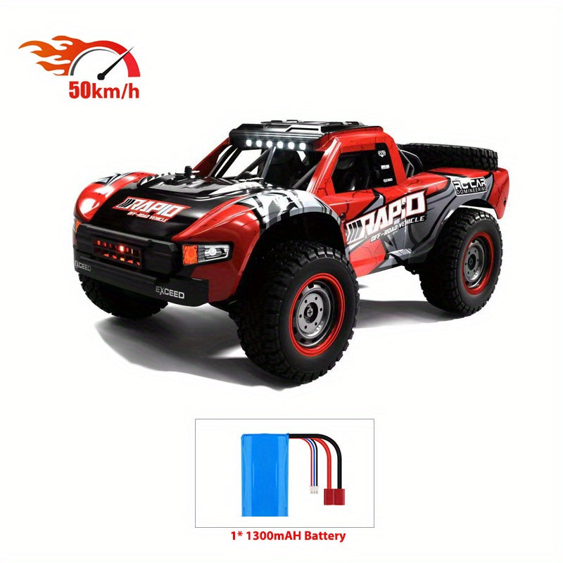 High Speed 1:14 Off-Road 4WD Brushless Motor Truck - 70km/h Racing Drift Car