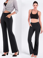 Bootcut Yoga Pants High Stretch Running Sports Leggings