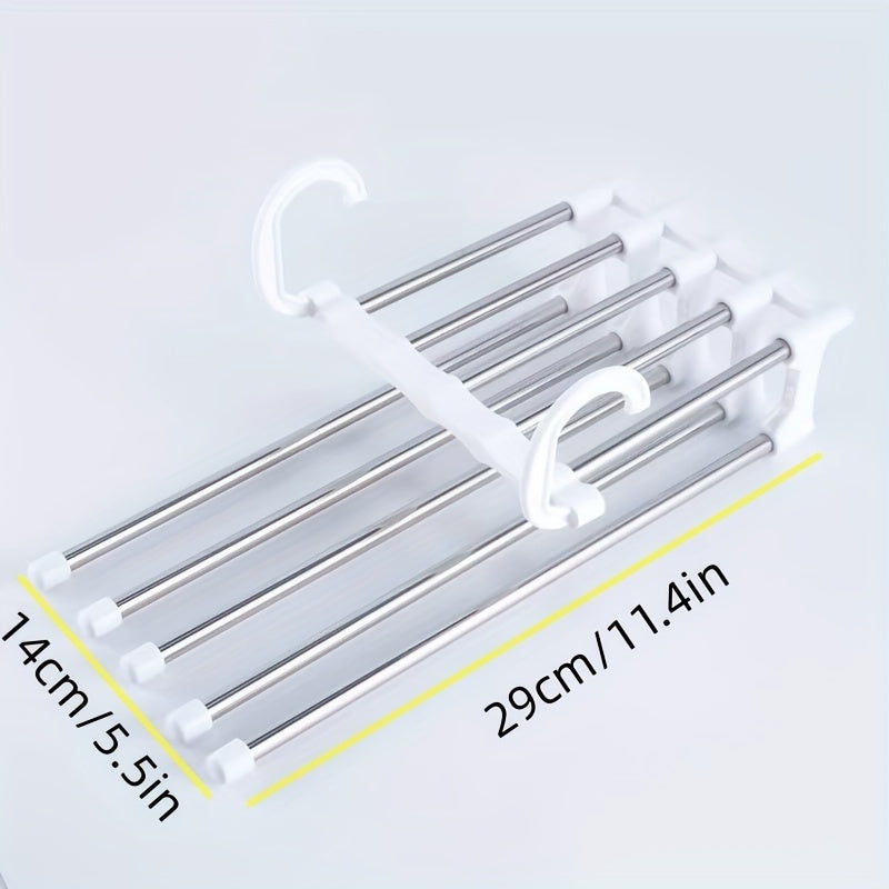 5-in-1 Magic Trouser Rack Hanger for Closet Space