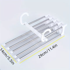 5-in-1 Magic Trouser Rack Hanger for Closet Space