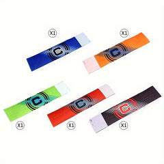 5 pack Football Captain Armbands Adult Letter C Elastic Wrap Team Armbands