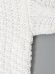 Casual Sweater Women's Plus Solid Turtleneck Knitted Pullover