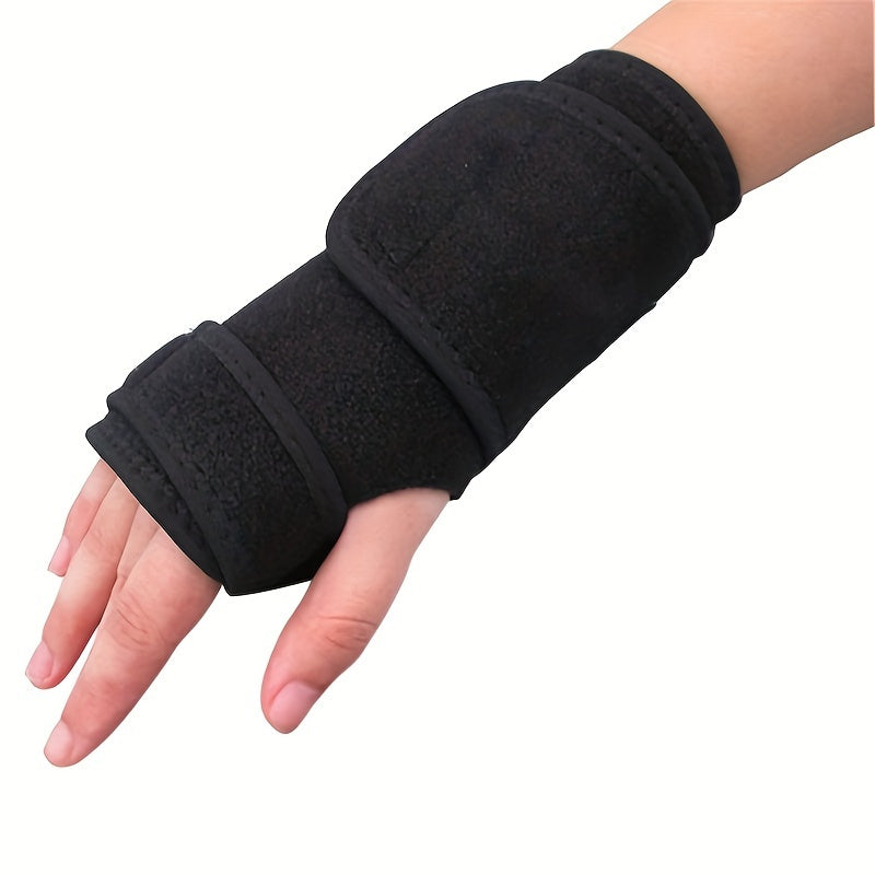 Adjustable Steel Plate Wrist Guard for Sports Protection