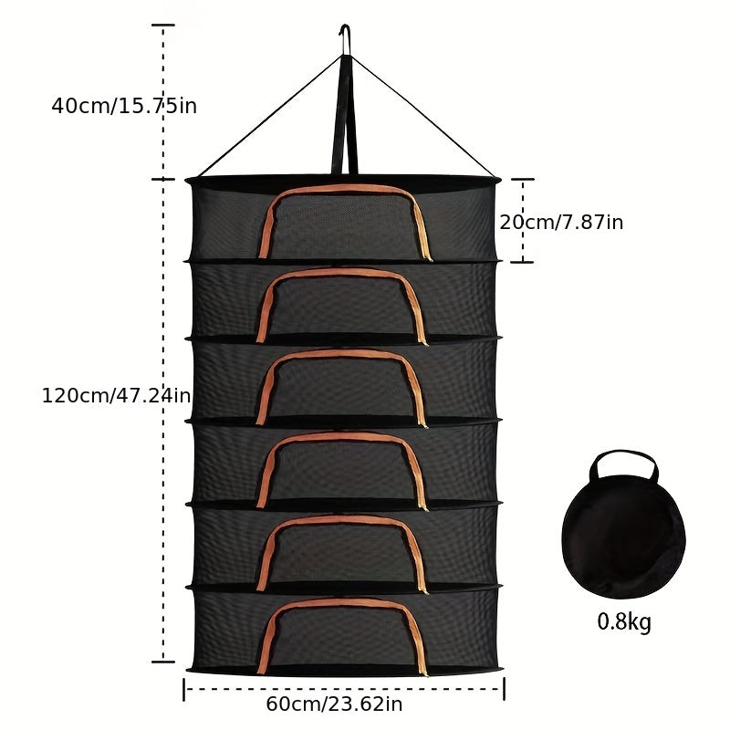 Plant Drying Net Hanging Basket for Herbs Organizer