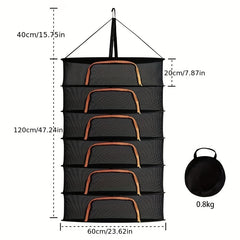Plant Drying Net Hanging Basket for Herbs Organizer