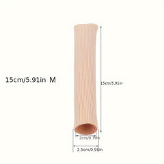 Toe Sleeve Protectors Silicone Gel Relief Toe Pressure Corn Calluse