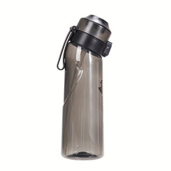 650ml Sports Water Bottle with Flavor Pods Portable Travel Cup