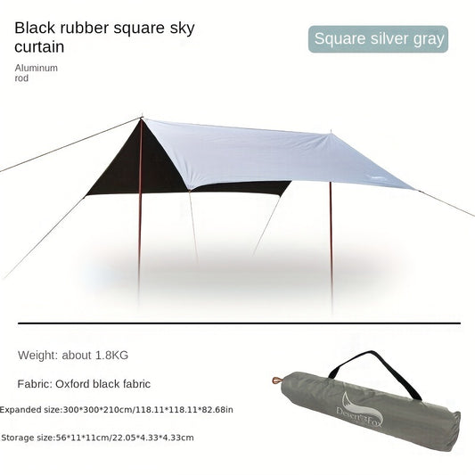 Waterproof Outdoor Vinyl Canopy Camping Tent Awning Sun Shelter