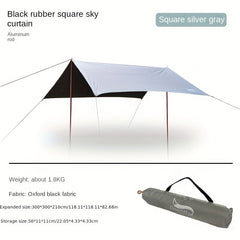 Waterproof Outdoor Vinyl Canopy Camping Tent Awning Sun Shelter
