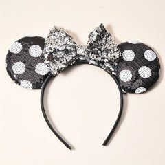 Girls Sequin Dot Hair Hoop Kids Dress Up Hair Accessories