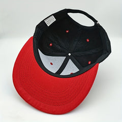 Antlers Print Flat Brim Hip Hop Baseball Cap