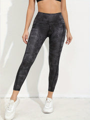High Waist Yoga Pants Tummy Control Fitness Running Slim Fit Tight Pants