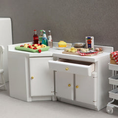 Miniature Kitchenware Set for Dollhouses - Realistic Details