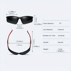 Men's Polarized Sports Cycling Sunglasses UV Protection 8512