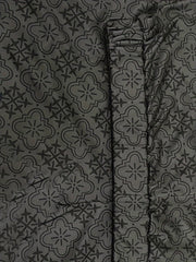 Quatrefoil & Floral Print Skinny Yoga Leggings