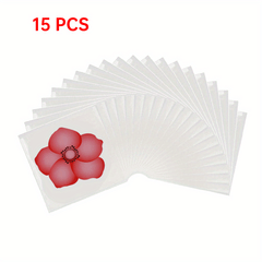 Flower Style Window Fly Stickers - 5/15/30pcs