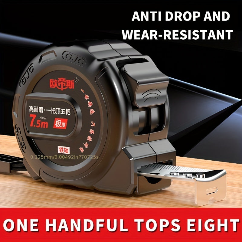 High Precision 10.1m Tape Measure Matte ABS Shell Metal Shaft