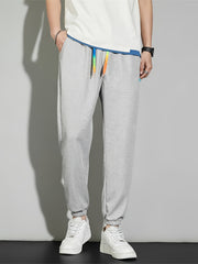 Men's Loose Drawstring Sweatpants for Autumn/Winter