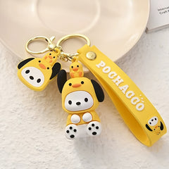 Cartoon High-end Couple Pendant Key Chain