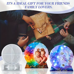 Moon Resin Mold & Picture Frame Set for DIY Home Decor