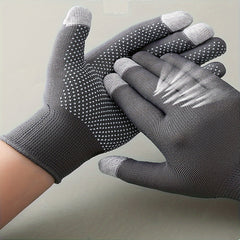 Breathable Anti-slip Touch Screen Cycling and Driving Gloves