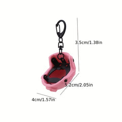 Helmet Keychain Bottle Opener Buckle for Bags and Backpacks