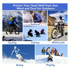 Breathable Baraklava Ski Face Mask Set for Outdoor Sports Men's and Women's