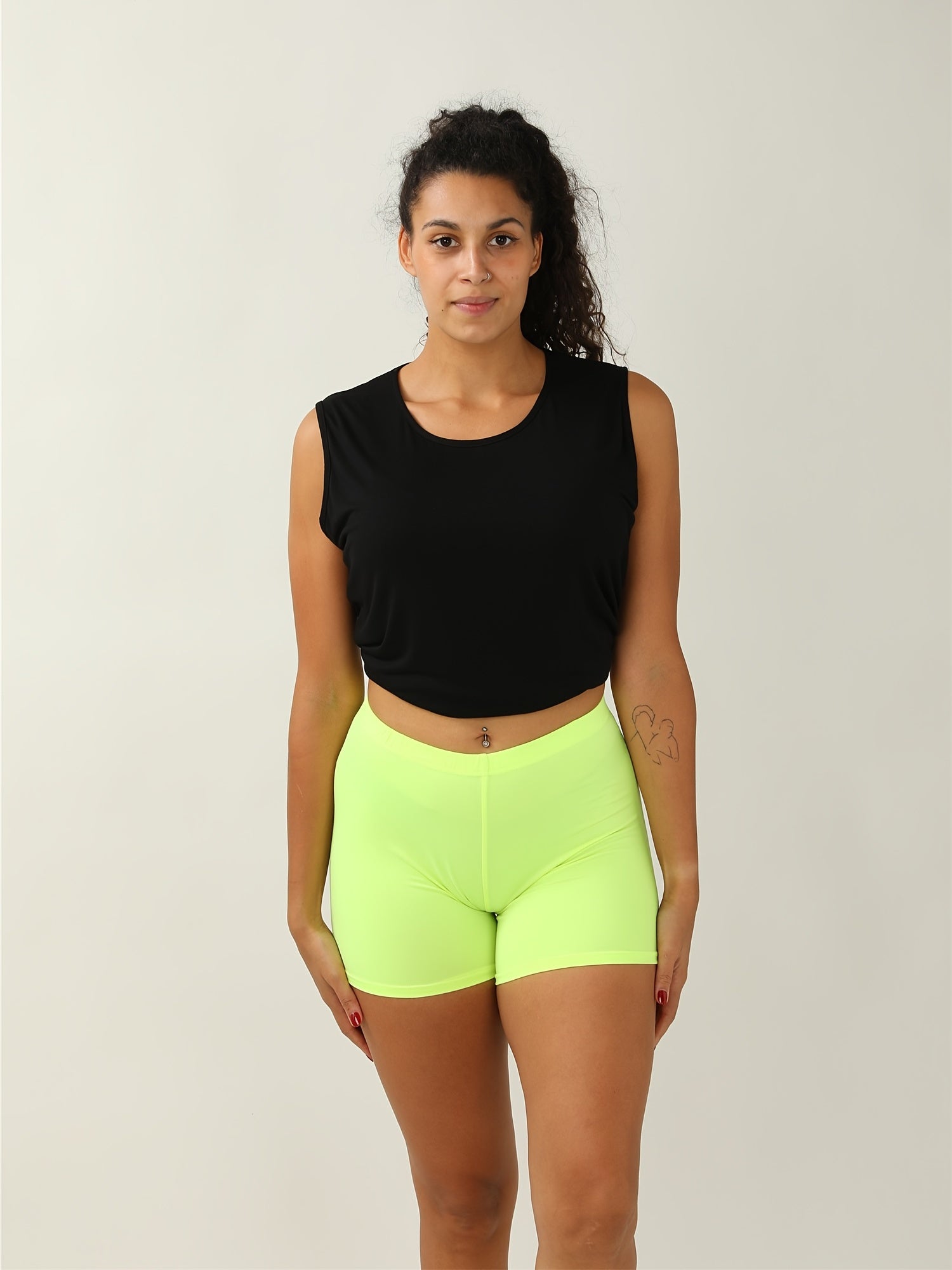 Ultra Soft Yoga Biker Shorts Quick Dry Running Sports Women's Activewear