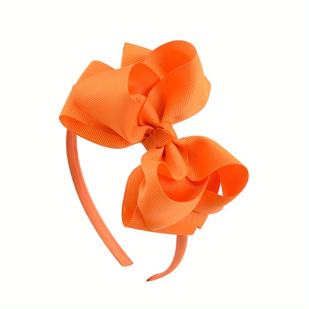 Baby Girls Bowknot Hair Hoop Headwear Princess Hair Accessories