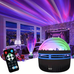 Star Projector With 7 Patterns & Remote Control for Bedroom Night Light