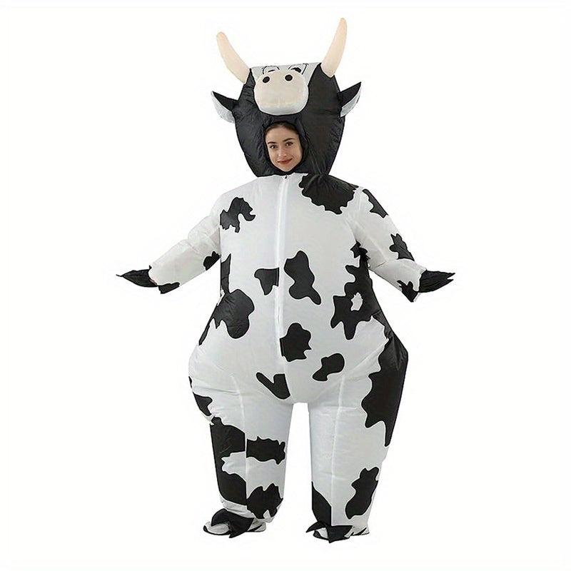 Dairy Cow Inflatable Costume for Halloween Party