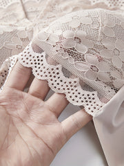 5pcs Lace Wireless Full Coverage Bras Women's Lingerie