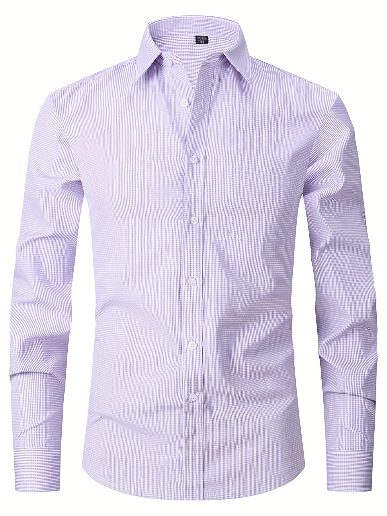 Men's Classic Button Up Shirt for Business Occasion