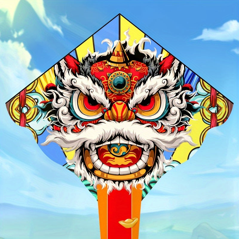 Lion Kite for Outdoor Fun - Creative Beach Park Yard Entertainment