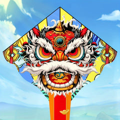 Lion Kite for Outdoor Fun - Creative Beach Park Yard Entertainment