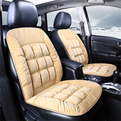 Soft Short Plush Warm Car Winter Cushion